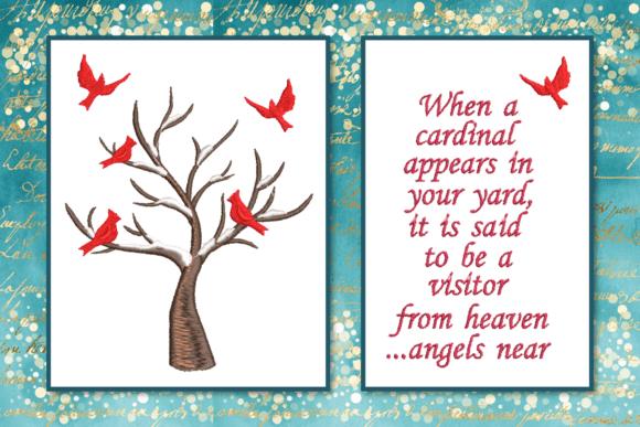 Cardinal Poem: A Heartfelt Holiday Embroidery Review
