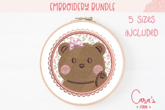 Cute Bear Pink Applique: A Craft Fair Review