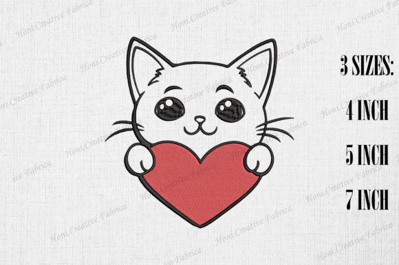 Cute Manx Cat with Heart Valentine's Day Review