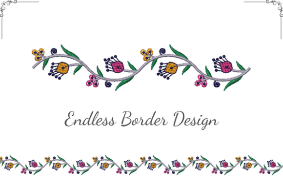 Dainty Floral Border: A Designer's Business Review