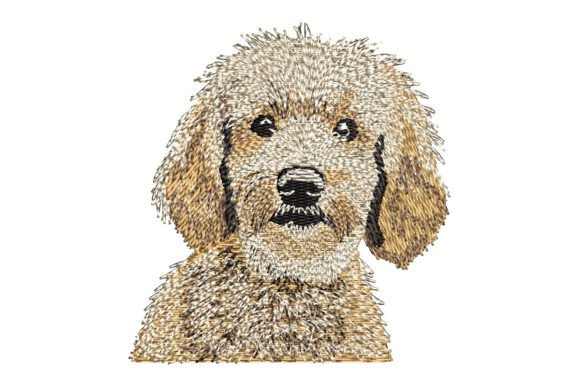 Goldendoodle Embroidery Design Review for Holiday Collections
