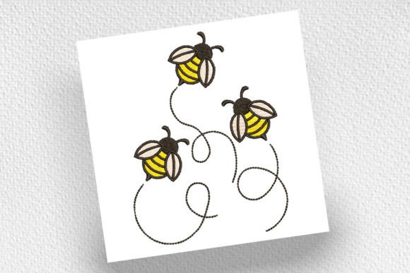 Mini Bees Embroidery: A Seller's Review for Etsy Shops