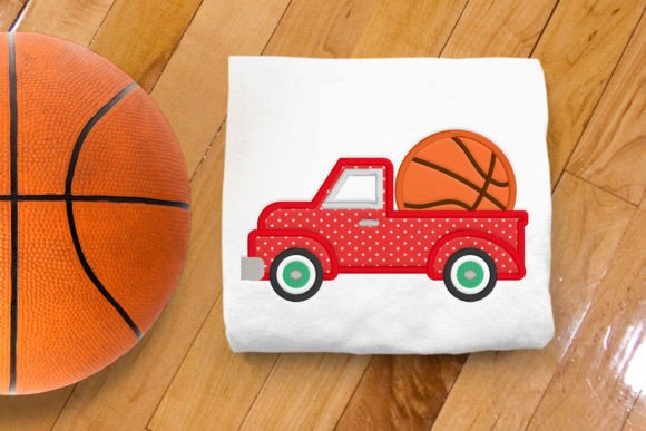Vintage Truck with Basketball Applique Review
